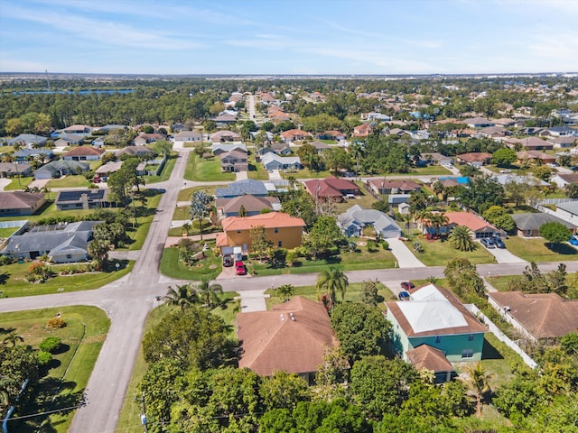 birds eye view of property featuring a residential view