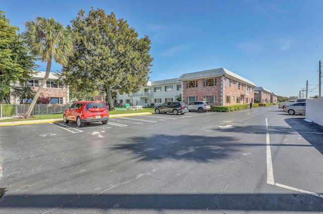 view of street featuring a residential view