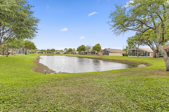 water view with a residential view