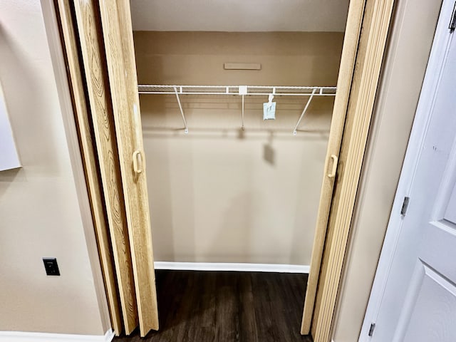 view of closet