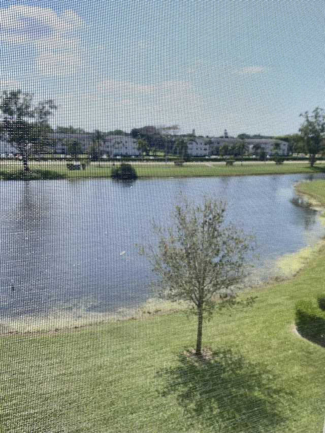 property view of water