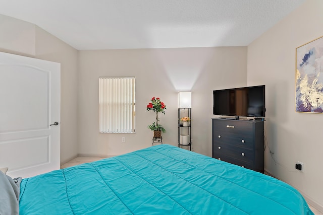 bedroom with baseboards