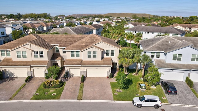 bird's eye view featuring a residential view