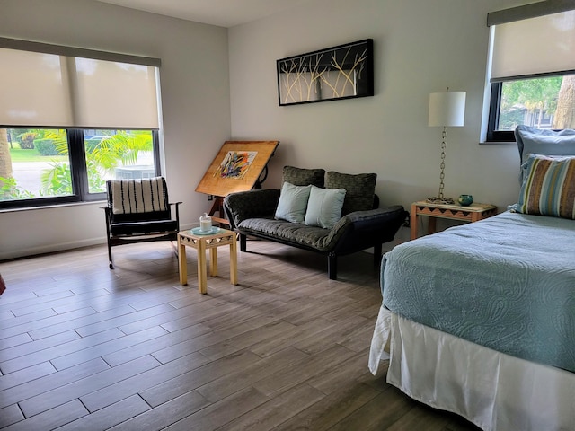 13321 Polo Club Rd Unit C103, Wellington, FL 33414 - bedroom with dark wood-type flooring and baseboards
