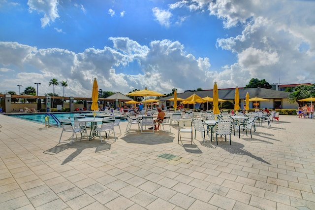 view of community pool