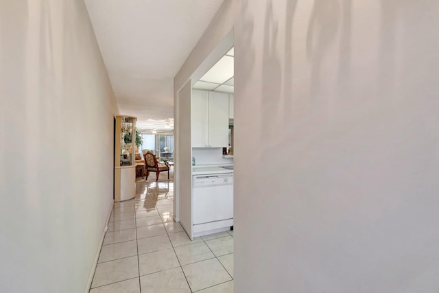 2901 Victoria Cir Unit F2, Coconut Creek, FL 33066 - hall featuring light tile patterned flooring