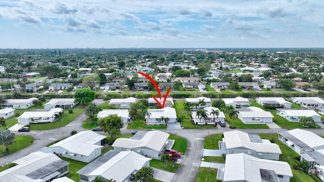 1504 SW 22nd Ave, Boynton Beach, FL 33426 - aerial view featuring a residential view