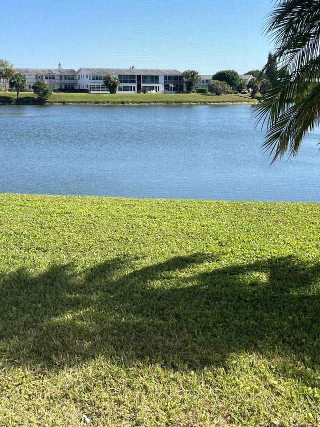 view of water feature