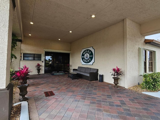 view of patio / terrace featuring outdoor lounge area