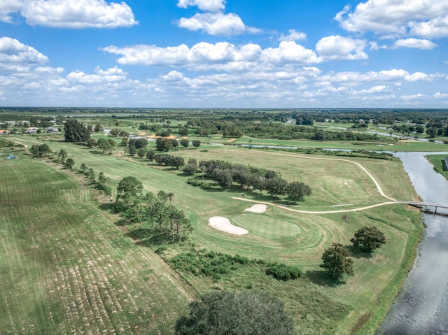 bird's eye view featuring a rural view