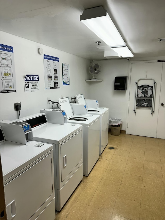 3850 Washington St Unit 510, Hollywood, FL 33021 - community laundry room featuring separate washer and dryer