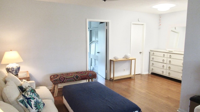 11 SW 4th Ave Unit 8, Boca Raton, FL 33432 - living area featuring wood finished floors