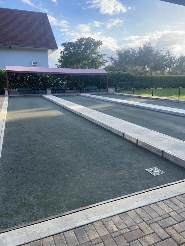 7185 Huntington Ln Unit 405, Delray Beach, FL 33446 - view of home's community featuring a bocce ball area
