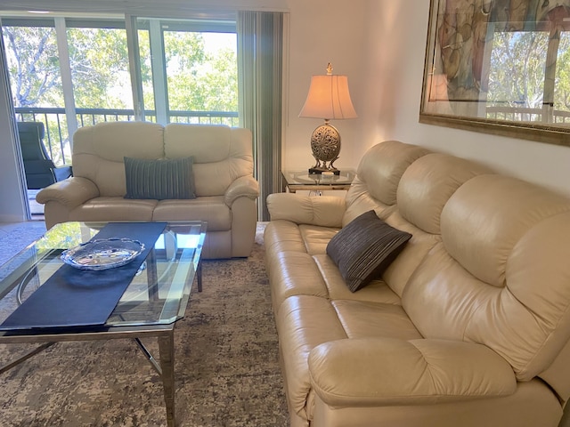 view of living room
