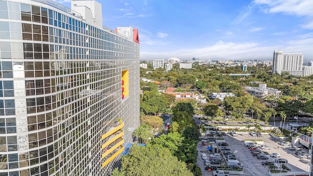 exterior space with a view of city