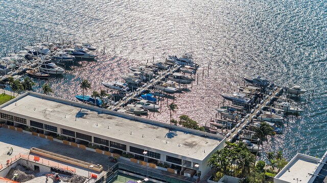 2025 Brickell Ave Unit 1705, Miami, FL 33129 - drone / aerial view