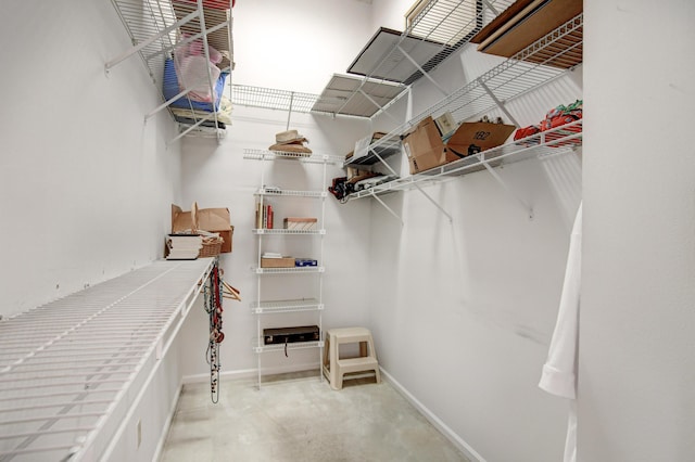 view of spacious closet