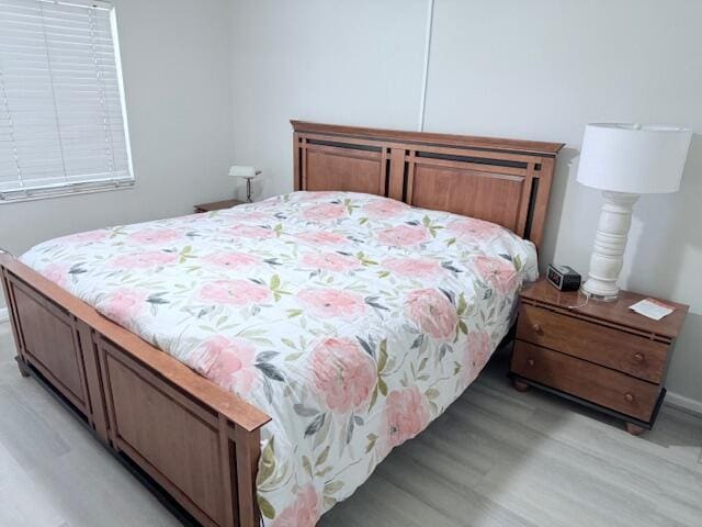 150 Newport J, Deerfield Beach, FL 33442 - bedroom with light wood-type flooring