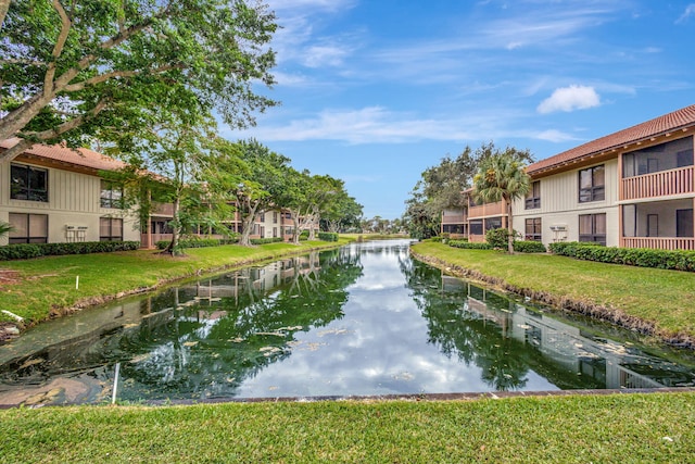 property view of water