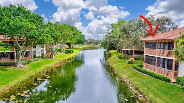 property view of water