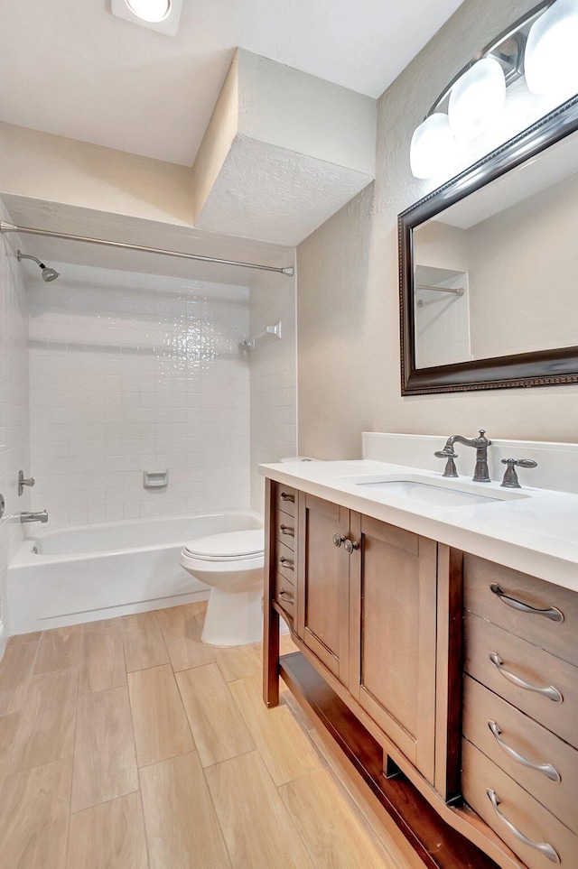 6740 Lago Vista Ter, Boca Raton, FL 33433 - full bath with toilet, shower / washtub combination, and vanity