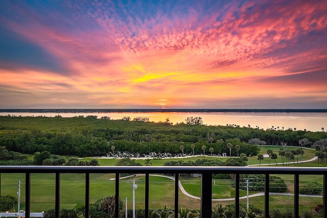 property view of water