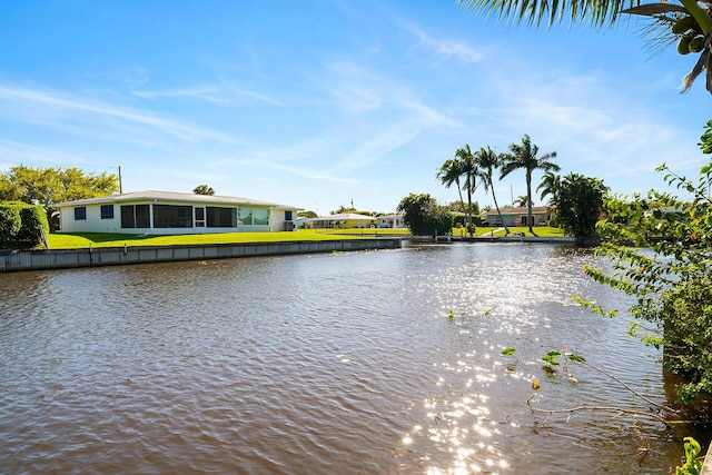 property view of water