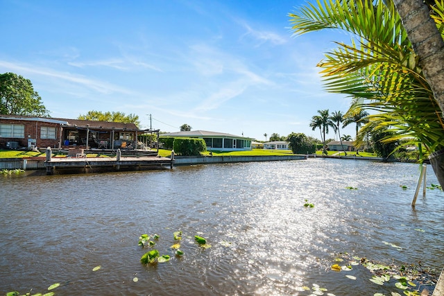 property view of water