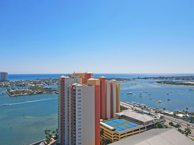 2650 Lake Shore Dr Unit 703, Riviera Beach, FL 33404 - view of water feature featuring a view of city