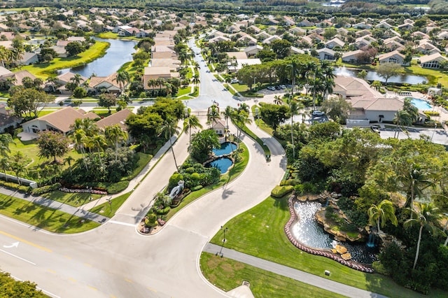 7146 Falls Rd E, Boynton Beach, FL 33437 - aerial view of property and surrounding area with nearby suburban area and a nearby body of water