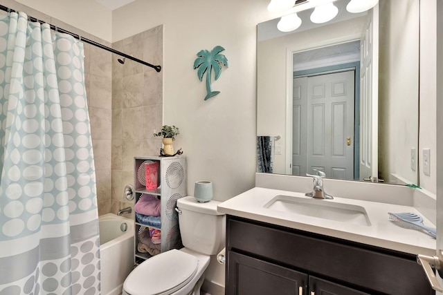 1009 Sterling Pine Pl, Loxahatchee, FL 33470 - full bath featuring shower / tub combo, toilet, and vanity