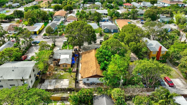 birds eye view of property featuring a residential view