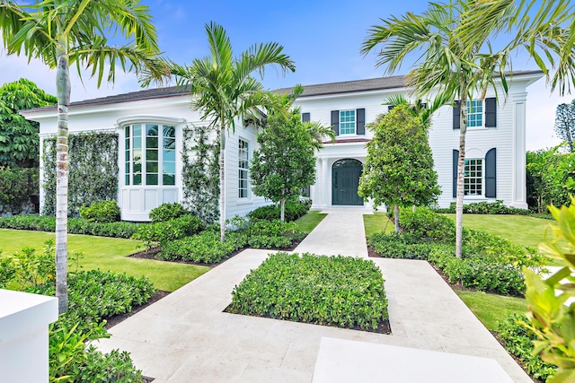 205 Gray St, West Palm Beach, FL 33405 - view of front of house with a front yard