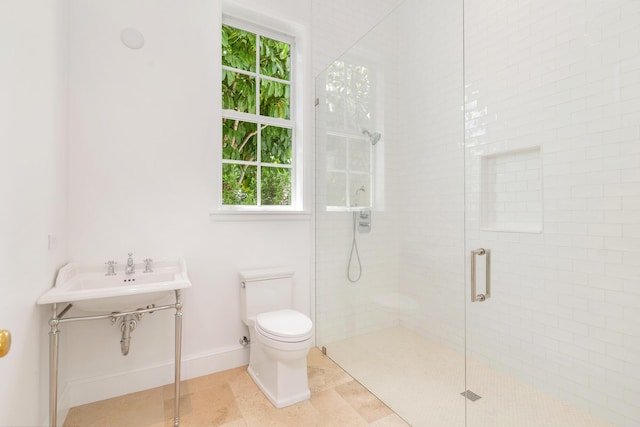 205 Gray St, West Palm Beach, FL 33405 - full bathroom featuring plenty of natural light and a shower stall