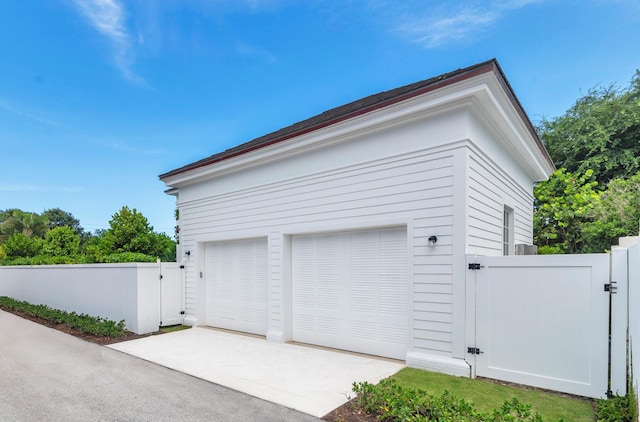 205 Gray St, West Palm Beach, FL 33405 - garage with a gate
