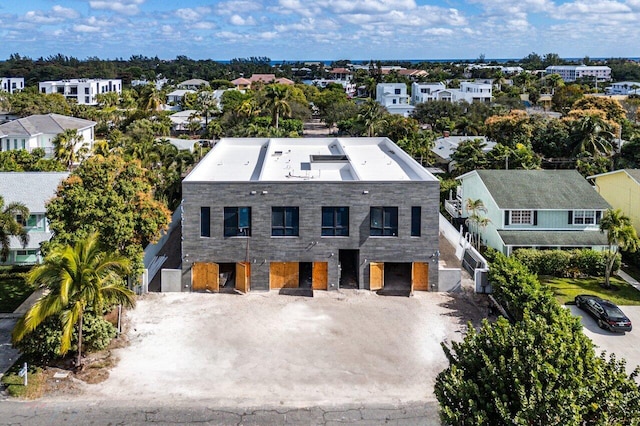 bird's eye view featuring a residential view