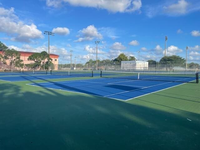 7896 Sonoma Springs Cir Unit 204, Lake Worth, FL 33463 - view of sport court featuring fence