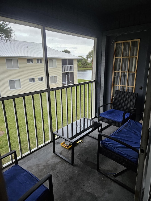 217 SE Village Dr Unit 217, Port Saint Lucie, FL 34952 - balcony featuring a water view