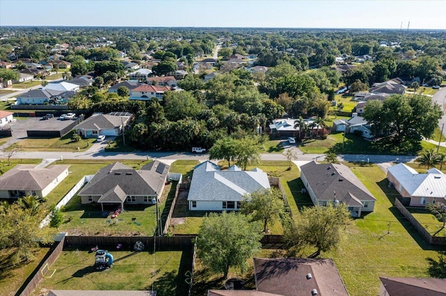 birds eye view of property featuring a residential view