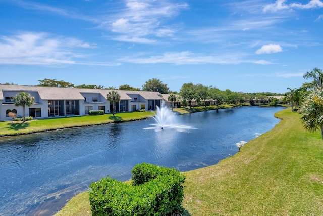 property view of water