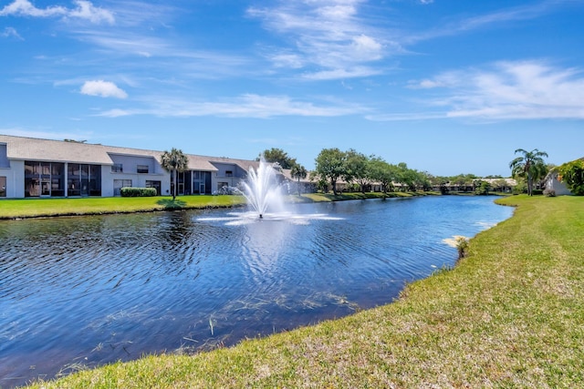 property view of water