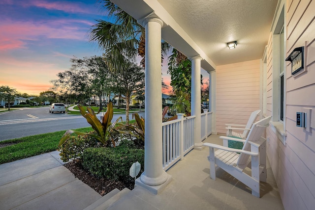 view of patio / terrace featuring a porch