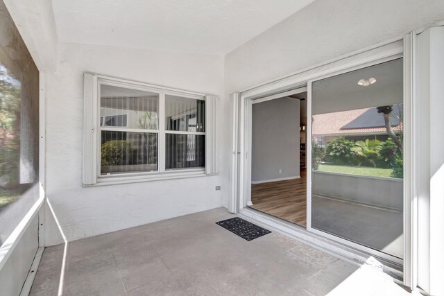 15443 Floral Club Rd, Delray Beach, FL 33484 - view of unfurnished sunroom
