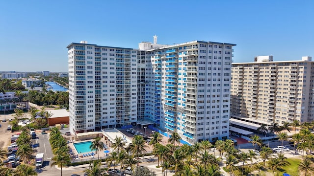 view of property featuring a view of city