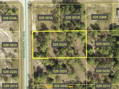 1420 Roosevelt Ave, Lehigh Acres FL, 33972 land for sale