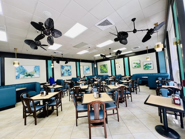 230 Normandy Ln E, Delray Beach, FL 33484 - dining space with light tile patterned floors