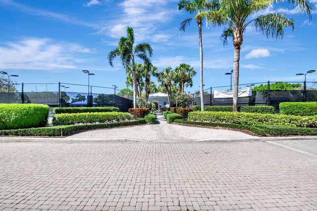 11287 Vivero Ave, Boynton Beach, FL 33437 - view of road with curbs and street lights
