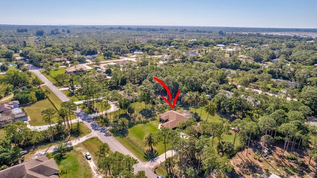 14618 66th St N, Loxahatchee, FL 33470 - drone / aerial view featuring a residential view