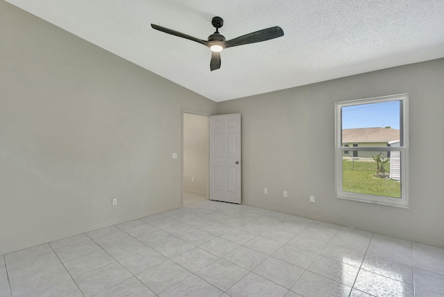 5489 NW Evanston Ave, Port Saint Lucie, FL 34983 - empty room with ceiling fan and light tile patterned floors