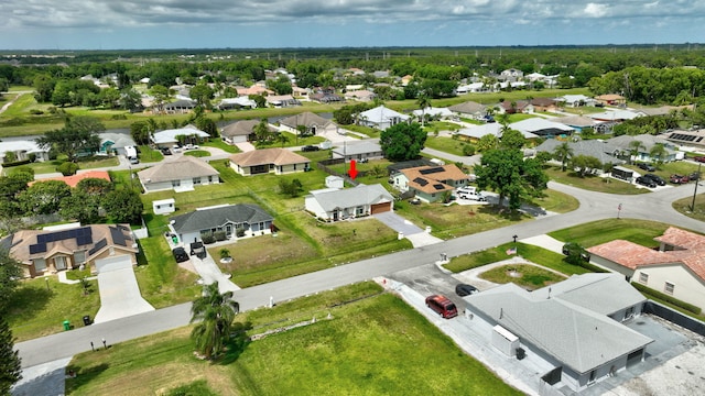 5489 NW Evanston Ave, Port Saint Lucie, FL 34983 - aerial perspective of suburban area